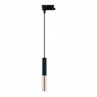 Lampy sufitowe - Lampa Leya czarny różowy złoty 3W Led ciepła 1F - miniaturka - grafika 1