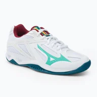 Buty sportowe męskie - Buty do siatkówki dziecięce Mizuno Lightning Star Z6 białe V1GD210348_34.0/2.0 - miniaturka - grafika 1