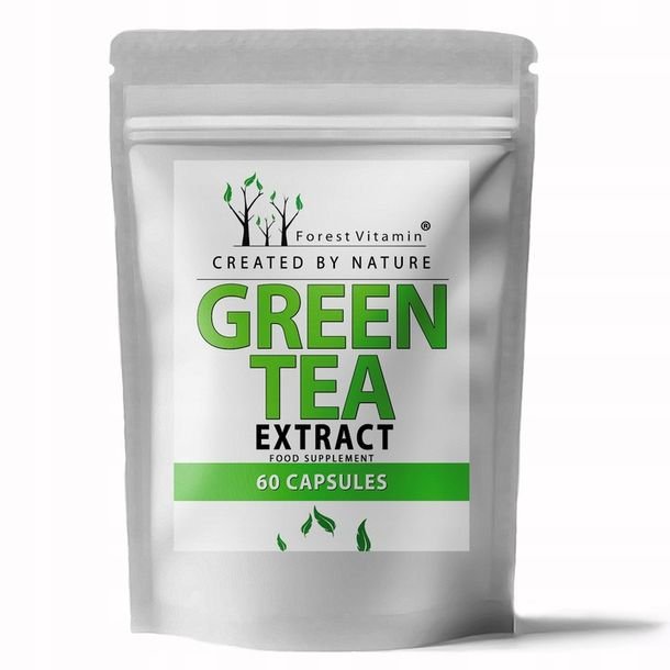 Zielona Herbata Mocny Ekstrakt Egcg 500mg Katechiny Polifenole Czysty Skład