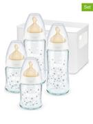 Butelki dla niemowląt - NUK 5-częściowy zestaw "First Choice" w kolorze jasnożółtym - miniaturka - grafika 1