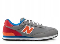 Buty sportowe damskie - Buty Dziecięce New Balance GC515SL 515 Szare 39 - miniaturka - grafika 1