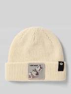 Czapki męskie - Czapka beanie z naszywką z motywem model ‘THE LONE BEANIE’ - miniaturka - grafika 1