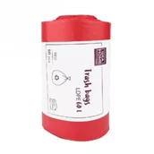 Worki na śmieci - Idea Worki na śmieci 60L czerwone 50 szt. - miniaturka - grafika 1