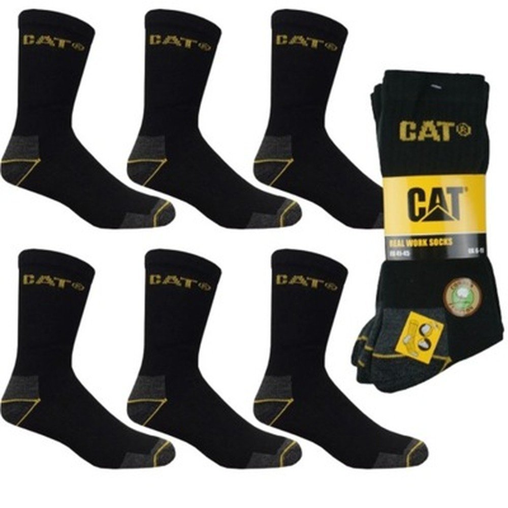 Caterpillar Skarpetki męskie Real Work rozmiar uniwersalny 3-pak