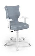 Fotele i krzesła biurowe - Entelo Good Chair Ergonomiczne krzesło Duo JS06, 6, błękitno-białe CA-D-6-A-B-JS06-B - miniaturka - grafika 1