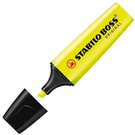 Przybory szkolne - Stabilo Zakreślacz żółty Boss 70/24 1/10 - miniaturka - grafika 1