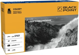 Black Point LCBPLX792Y zamiennik X792X1YG - Tusze zamienniki - miniaturka - grafika 2