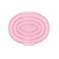 Akcesoria jeździeckie - Zgrzebło gumowe transparentne - API - miniaturka - grafika 1