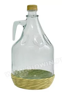 Gąsior Dama 3L w oplocie z zakrętką - Domowy wyrób alkoholu - miniaturka - grafika 1