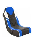Fotele gamingowe - X Rocker Shadow Blue Floor Rocker 2.0 - miniaturka - grafika 1