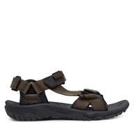 Sandały męskie - Sandały Jack Wolfskin Lakewood Ride Sandal M 4019021 Brązowy - miniaturka - grafika 1