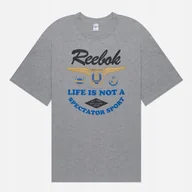 Koszulki męskie - Reebok- T-Shirt Koszulka Męska - Cl Res Tee Hs7143 Bluzka - miniaturka - grafika 1