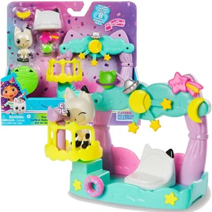 Koci domek Gabi zestaw Pandy Paws Balkon Kiciusia Pandusia + akcesoria - Figurki dla dzieci - miniaturka - grafika 1