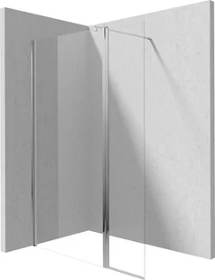 Deante KERRIA PLUS Panel ruchomy 40cm do kabin Chrom KTSX072P - Ścianki i drzwi prysznicowe - miniaturka - grafika 1