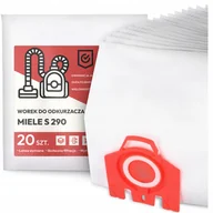 Worki do odkurzaczy - 20x Worek do Odkurzacza Miele S 290 Syntetyczny Duży Mocny Torba Worki G9 - miniaturka - grafika 1