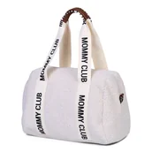 Zestawy naczyń dla dzieci - Childhome Torba do wózka Mommy Club Signature Teddy White - miniaturka - grafika 1