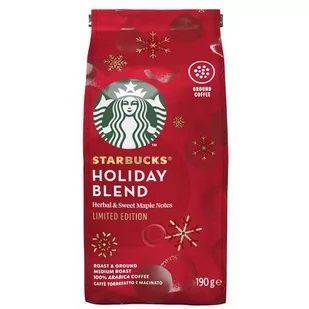 STARBUCKS Kawa mielona STARBUCKS Holiday Blend Arabica 0.19 kg - Kawa - miniaturka - grafika 1