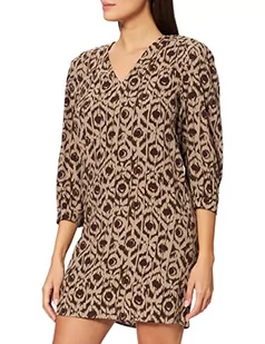 Sisley Sukienka damska, Fantasy Brown 78c, 44 PL - Sukienki - miniaturka - grafika 1
