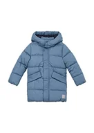 Płaszcze damskie - s.Oliver Junior Boy's płaszcz z długim rękawem, jasnoniebieski (Light Blue), 92 - miniaturka - grafika 1