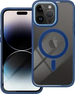 Etui i futerały do telefonów - OEM Futerał COLOR EDGE MAG COVER kompatybilny z MagSafe do IPHONE 14 Pro Max niebieski - miniaturka - grafika 1