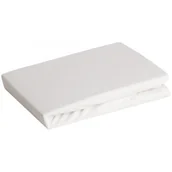 Prześcieradła - Prześcieradło z gumką, EUROFIRANY, 140x200 cm, kremowy - miniaturka - grafika 1