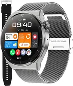 Smartwatch - Enter SAT.111.1411.534-SET Srebrny - miniaturka - grafika 1