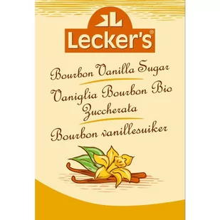 Lecker S Cukier waniliowy Bourbon BIO 8 g eko-wital-7354 - Dodatki do ciast w proszku - miniaturka - grafika 1