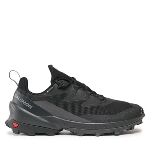 Trekkingi Salomon Cross Over 2 GORE-TEX L47269000 Czarny - Buty trekkingowe męskie - miniaturka - grafika 1