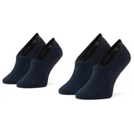 Skarpetki damskie - Tommy Hilfiger Zestaw 2 par niskich skarpet damskich 383024001 Midnight Blue 563 - miniaturka - grafika 1
