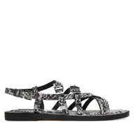 Sandały damskie - Sandały MICHAEL Michael Kors Darrington 40S5DTFS1E Szary - miniaturka - grafika 1