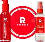 Balsamy i kremy do opalania - Byrokko Byrokko Watermelon Zestaw 3 Arbuzowych Balsamów Do Opalania - miniaturka - grafika 1