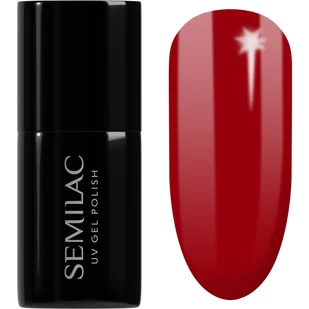 Semilac, lakier hybrydowy, 608 Soft Red, 7ml - Lakiery hybrydowe - miniaturka - grafika 1