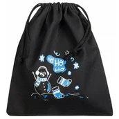 Ozdoby bożonarodzeniowe - Woreczek bawełniany 25x30cm BAŁWAN HOHO 145g - miniaturka - grafika 1