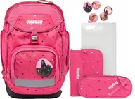 Plecaki - plecak tornister z systemem nośnym Ergobag zestaw 5 szt. Klettie Set - miniaturka - grafika 1