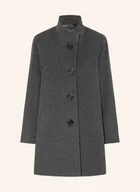 Płaszcze damskie - Icons Cinzia Rocca Płaszcz Wełniany grau - miniaturka - grafika 1