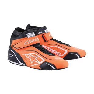 Buty wyścigowe Alpinestars TECH 1-T V3 pomarańczowo-czarne (FIA) - Odzież do sportów motorowych - miniaturka - grafika 1