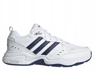 Buty sportowe męskie - Buty męskie adidas Strutter Białe skóra EG2654 42 2/3 - miniaturka - grafika 1