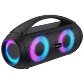 Głośniki przenośne - Denver BTG-616 Radio FM Czarny - miniaturka - grafika 1