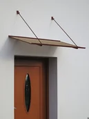 Daszki nad drzwi - LANITPLAST daszek nad drzwiami SP1 120/70 brązowy - miniaturka - grafika 1