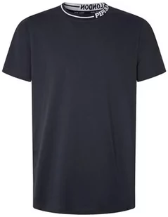 Pepe Jeans Koszulka męska Warian, Niebieski (Dulwich), L - Koszulki męskie - miniaturka - grafika 1