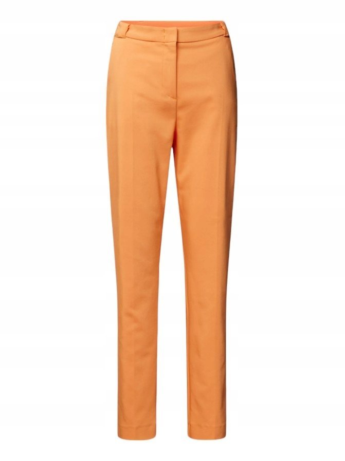 Camma, pomarańczowe eleganckie spodnie damskie, rozmiar 38