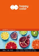 Zeszyty szkolne - Happy Color Blok do akrylu ART A5 10 arkuszy 360g - miniaturka - grafika 1