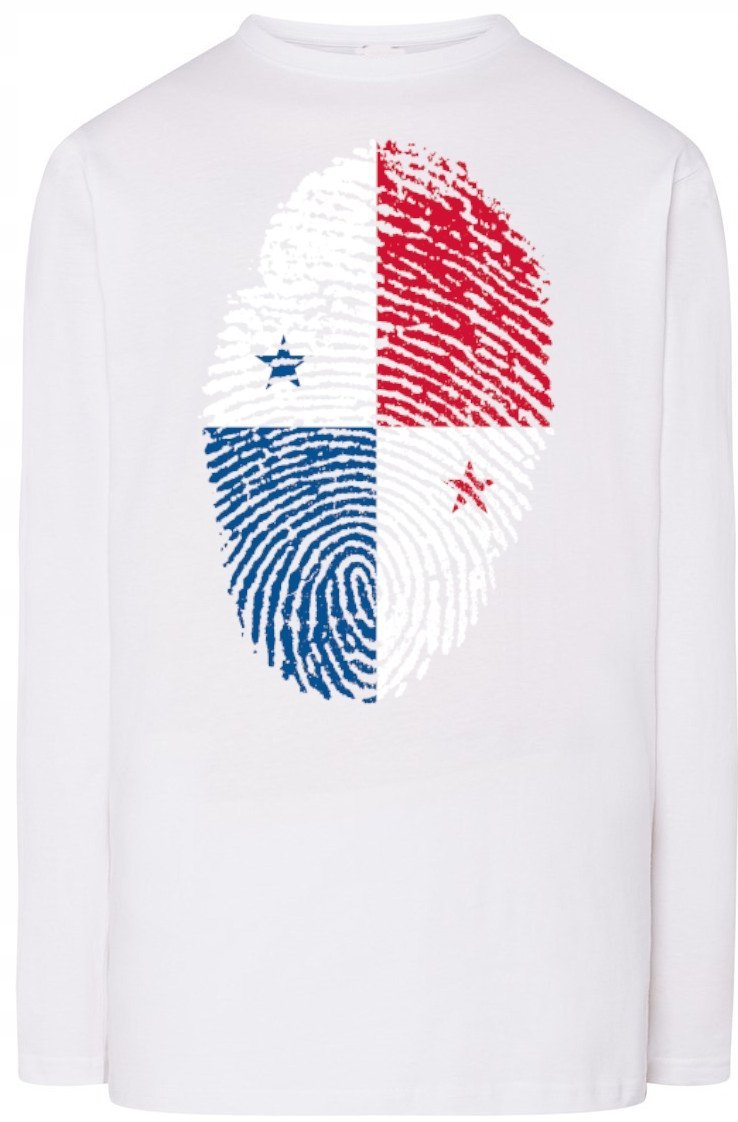 Panama Flaga Odcisk Bluza Longsleeve Rozm.XXL