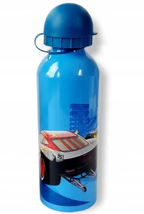 bidon aluminiowy z ustnikiem AUTA Jack Storm Zygzak McQueen 500ml - Bidony dla dzieci - miniaturka - grafika 1