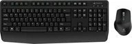 Zestawy myszka + klawiatura - Nowy Bezprzewodowy Zestaw Biurowy Triadyn CYLLENE Klawiatura ELARA PLUS i Mysz GANYMEDE 1600 DPI Do Domu Biura - miniaturka - grafika 1