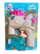 Bańki mydlane - Maszynka pistolet do baniek mydlanych TM Toys jednorożec + płyn 35 ml - miniaturka - grafika 1