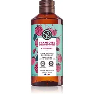 Kosmetyki do kąpieli - Yves Rocher Żel pod prysznic i do kąpieli Malina & Mięta 400ml - miniaturka - grafika 1