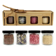 Zestawy upominkowe - Zestaw Prezentowy 4x Sól Spożywczych / Aromatyzowanych do Gotowania” Lavender - miniaturka - grafika 1