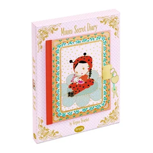 Sekretny pamiętnik MINICO TINYLY DJ06998 - Szkolne artykuły papiernicze - miniaturka - grafika 1