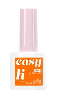 Hi Hybrid Lakier hybrydowy Easy 3w1 Lunapark #613 Orange Blaze Twister 5ml - Lakiery hybrydowe - miniaturka - grafika 1